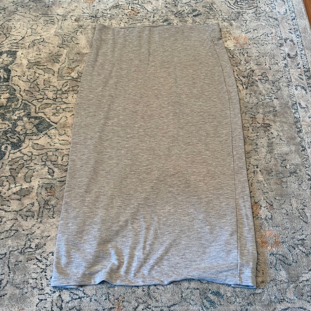 Wilfred free gray maxi skirt